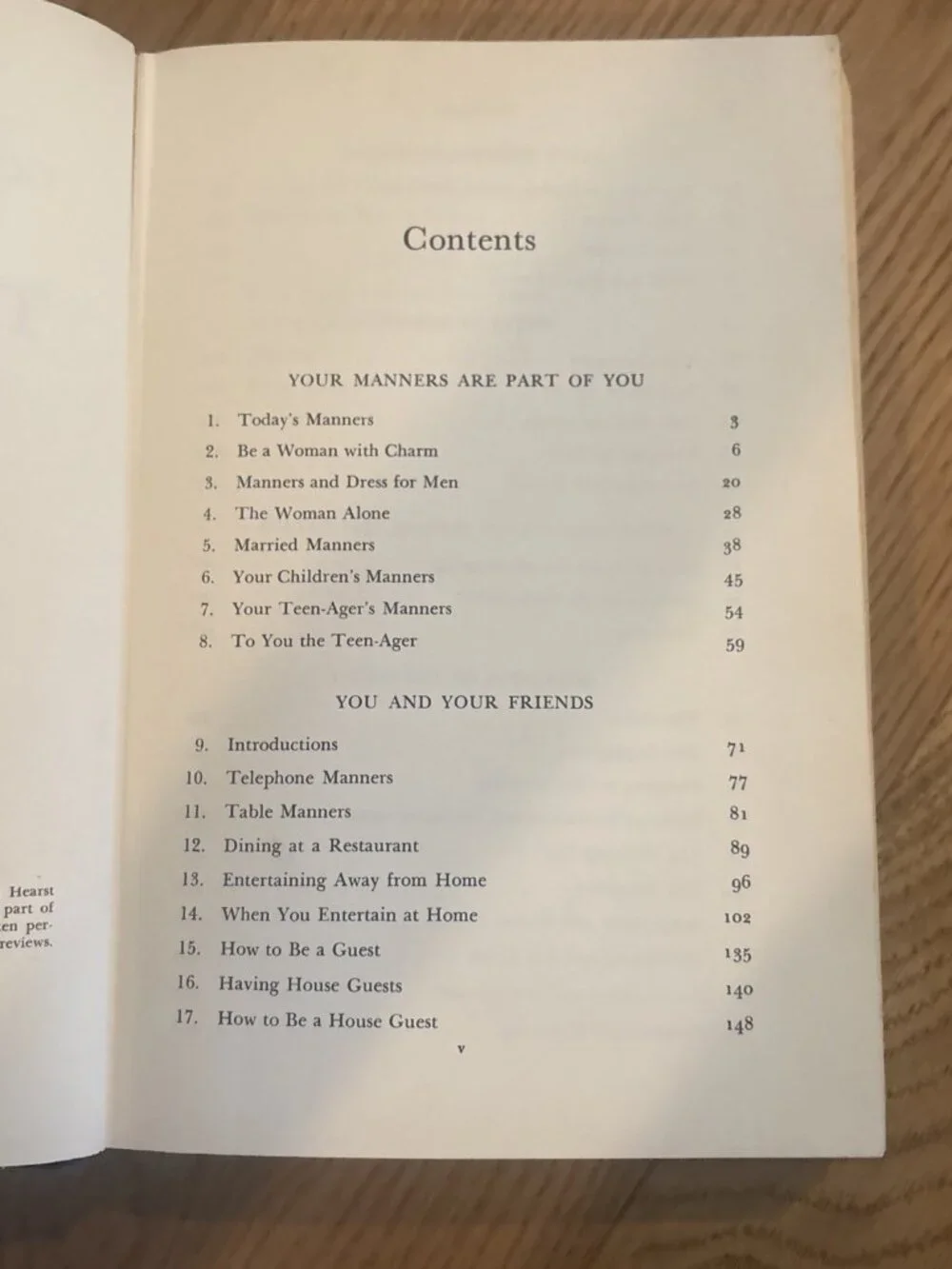 Good Housekeeping Book of Today’s Etiquette 1965 1st Ed
